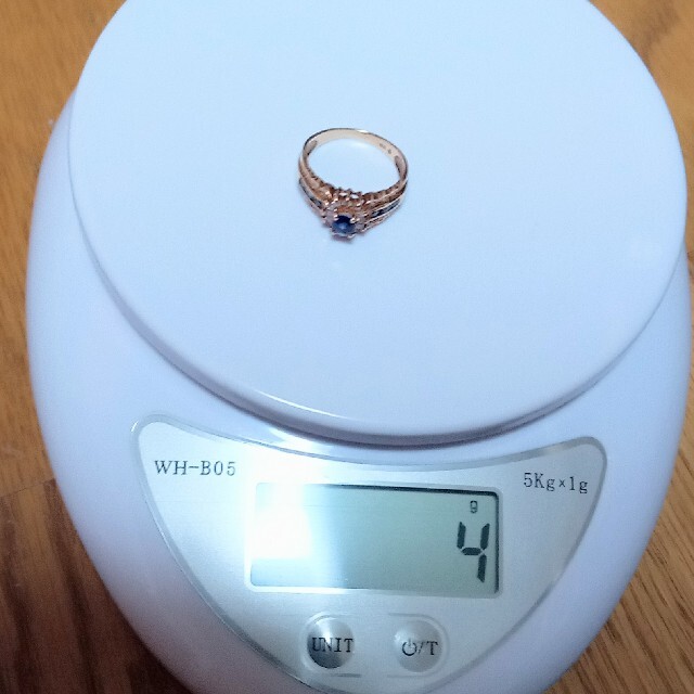 JEWELRY TSUTSUMI(ジュエリーツツミ)のかなみ様　K18サファイア＆ダイヤモンドリング レディースのアクセサリー(リング(指輪))の商品写真