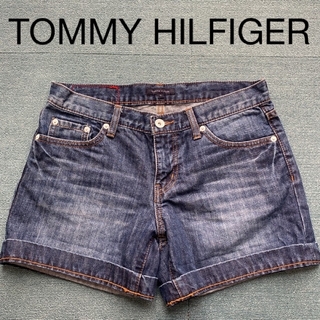 トミーヒルフィガー(TOMMY HILFIGER)のTOMMY HILFIGER デニムショートパンツ　S(M)(ショートパンツ)