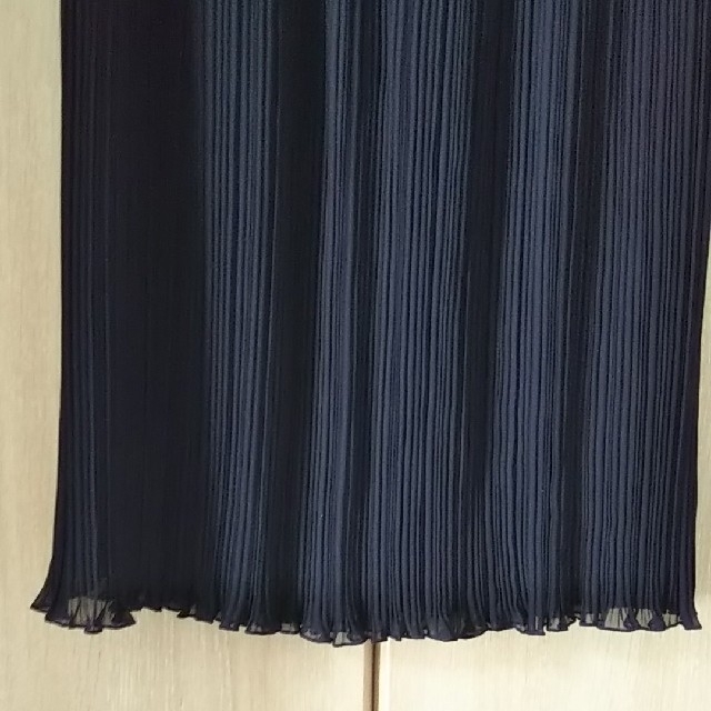 お値下げ❕ボーベル  濃紺プリーツスカート レディースのスカート(ロングスカート)の商品写真