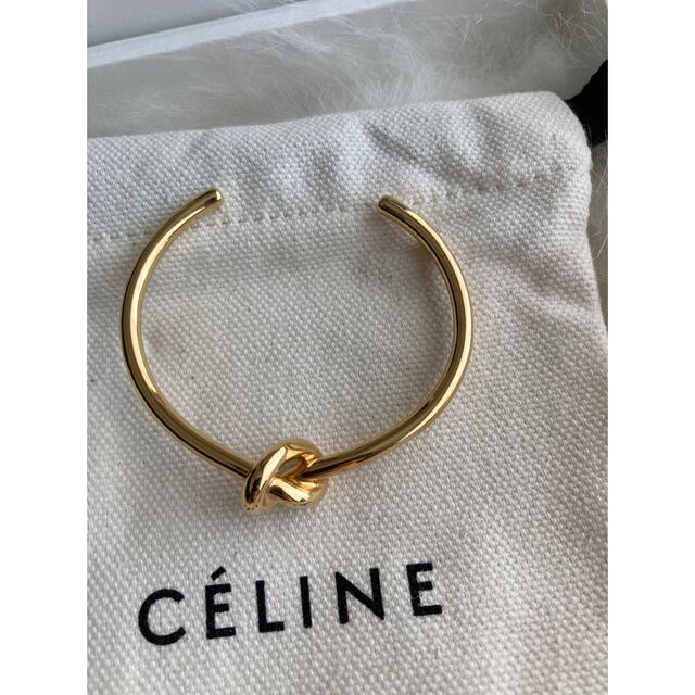 レア 旧ロゴ CELINE ノットブレスレットS フィービー