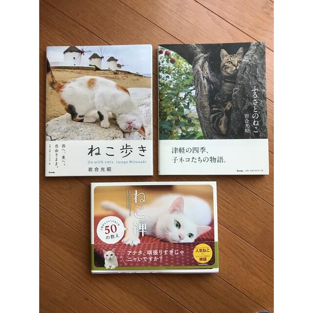 岩合光昭:ねこ歩き・ふるさとのねこ・ねこ禅 エンタメ/ホビーの本(アート/エンタメ)の商品写真