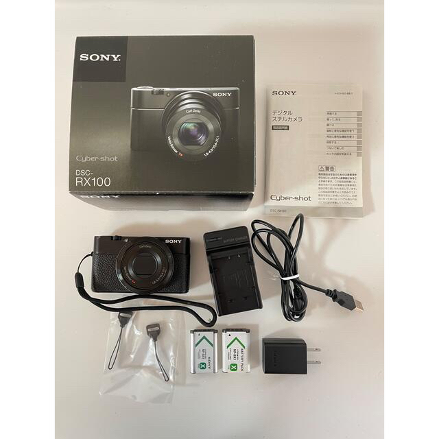 SONYソニーDSC-RX100 コンデジ本体新品交換未使用品 付属品 SONYソニーDSC-RX100 コンデジ本体新品交換未使用品 付属品