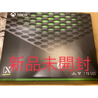 エックスボックス(Xbox)の【新品未開封】Xbox Series X 1TB RRT-00015(家庭用ゲーム機本体)