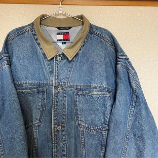 トミーヒルフィガー(TOMMY HILFIGER)の【XXLサイズ】トミーヒルフィガー デニムジャケット(Gジャン/デニムジャケット)