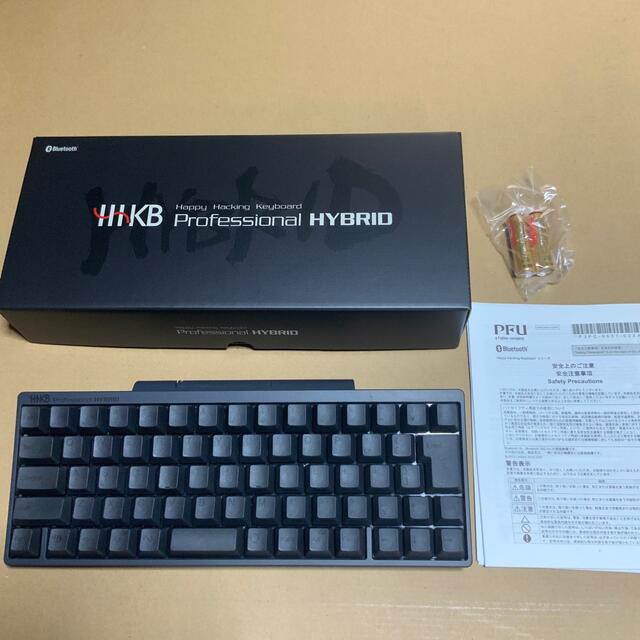 HHKB Professional HYBRID Type S 日本語配列／墨 ブランドを選択する