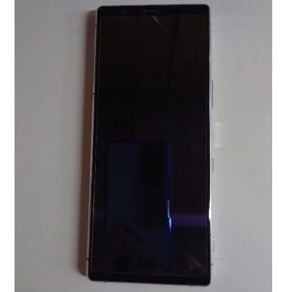 Xperia5 Grey docomo SO-01M  docomo：SIMロッ(スマートフォン本体)