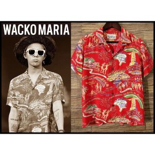 ワコマリア(WACKO MARIA)のTKC0bg様専用 ワコマリア 14SS ブラジル ハワイアン シャツ L(シャツ)