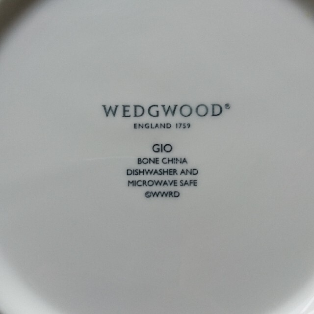 WEDGWOOD(ウェッジウッド)の【専用】新品・未使用ウェッジウッド  ジオ  プレート インテリア/住まい/日用品のキッチン/食器(食器)の商品写真