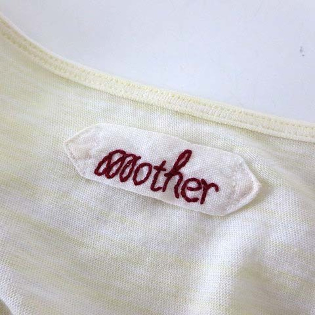 mother(マザー)のマザー mother チュニック タンクトップ ノースリーブ S イエロー 杢 レディースのトップス(チュニック)の商品写真