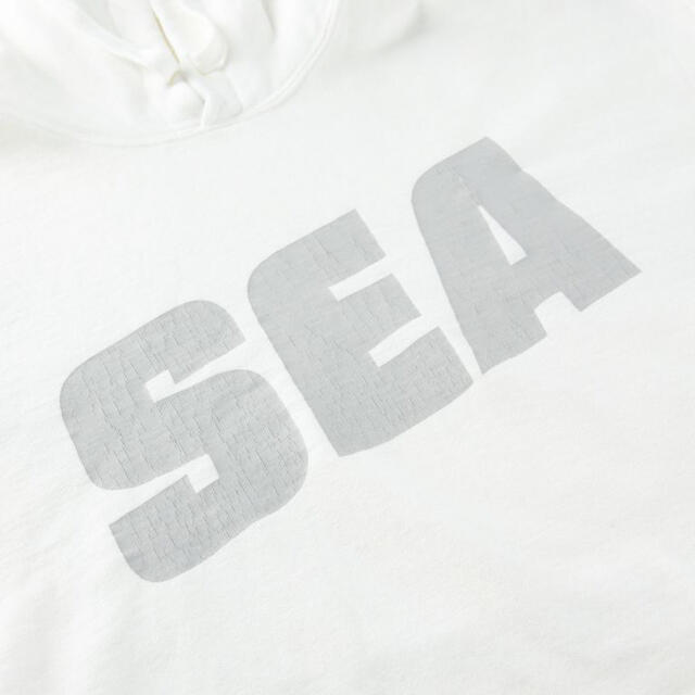 WIND AND SEA  SEA (sea-alive) HOODIE 白 2