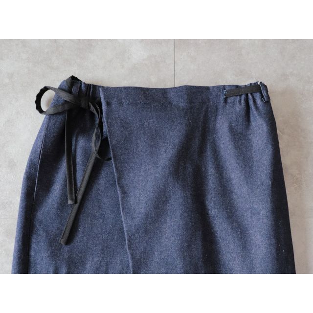 LISS(リス)のLiSS / DENIM WRAP PANTS - Indigo/L メンズのパンツ(デニム/ジーンズ)の商品写真