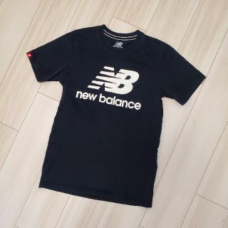 ニューバランス(New Balance)の【ニューバランス】 ロゴ Tシャツ／M／ブラック／黒／シンプル／トレーニング(Tシャツ/カットソー(半袖/袖なし))