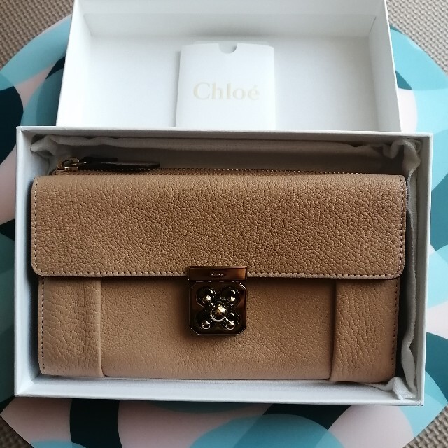 送料込み。クロエ。Chloe。長財布。ウォレット。