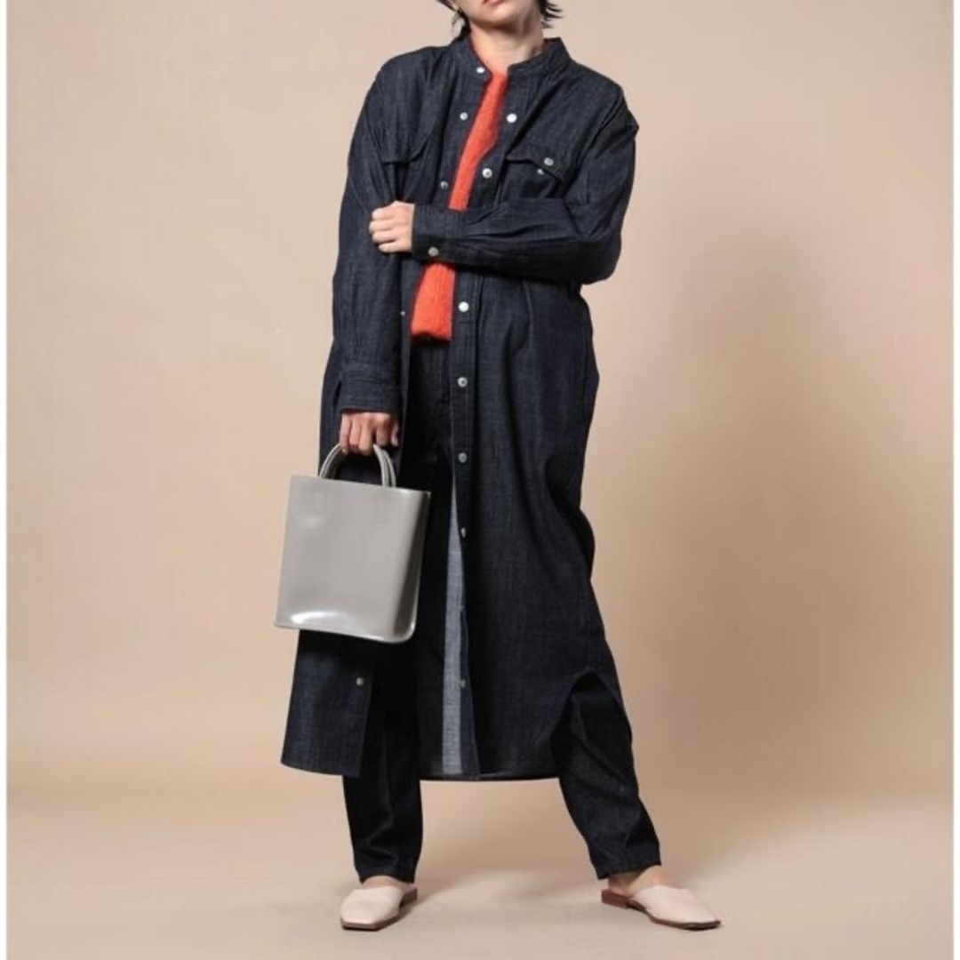 値下げSOMETHING × Freak's store デニムシャツワンピース