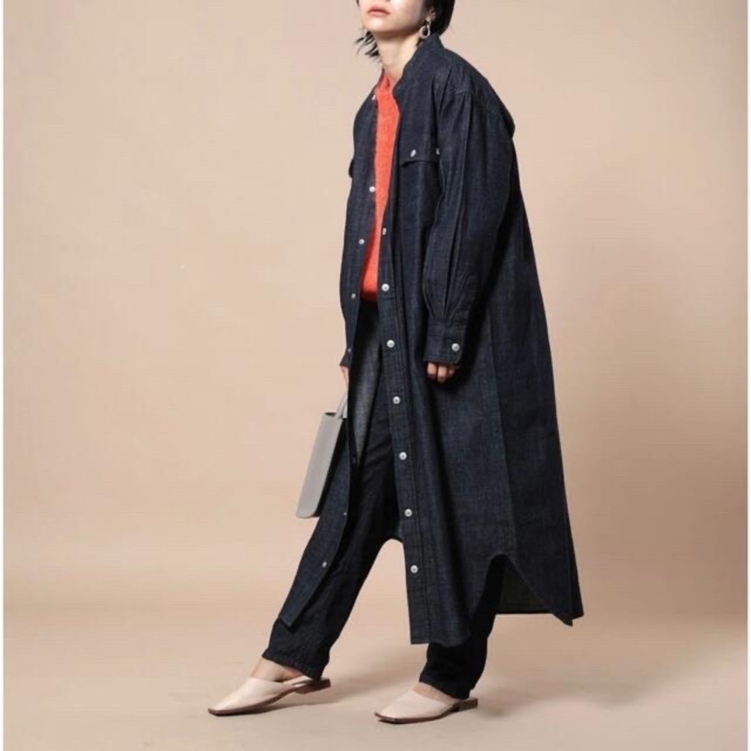 値下げSOMETHING × Freak's store デニムシャツワンピース | フリマアプリ ラクマ