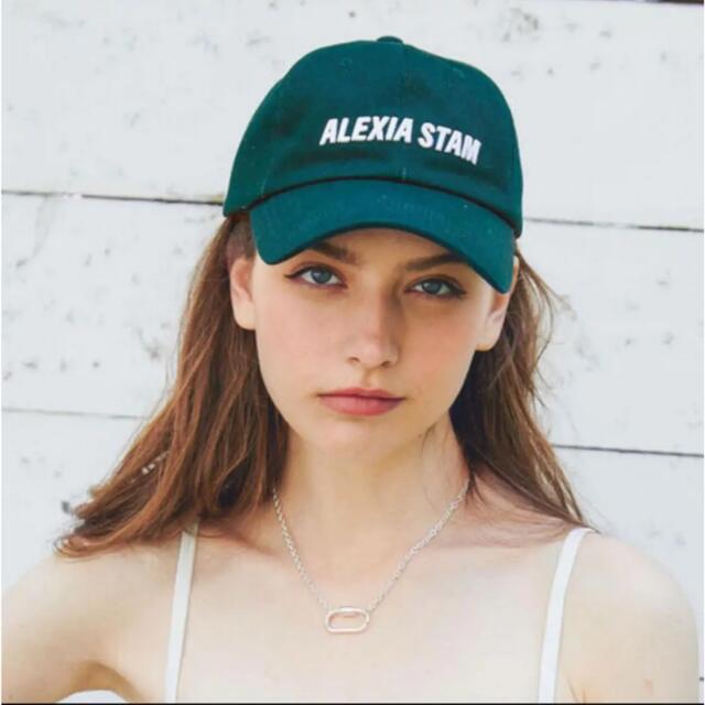 新品タグ付き　ALEXIA STAM  Embroidery Logo Cap