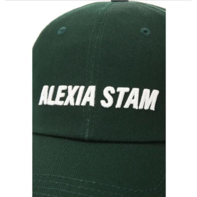 新品タグ付き　ALEXIA STAM  Embroidery Logo Cap