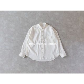 リス(LISS)のLiSS / LINEN OVERSIZE SHIRTS - white/M(シャツ)