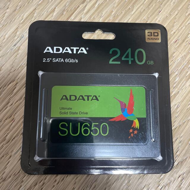 240G SSD ADATA 新品未使用