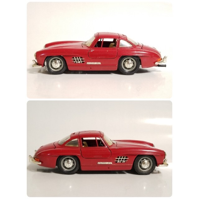 希少1/24 burago ブラーゴ メルセデス・ベンツ 1954年 300SLの 希少1/24 burago ブラーゴ メルセデス・ベンツ 1954年 300SLの