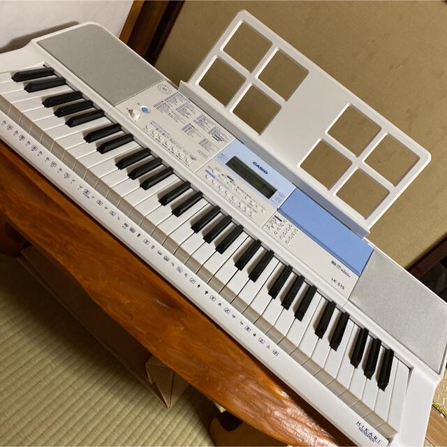 CASIO Casiotone 光ナビゲーションキーボード LK-515キーボード - 電子