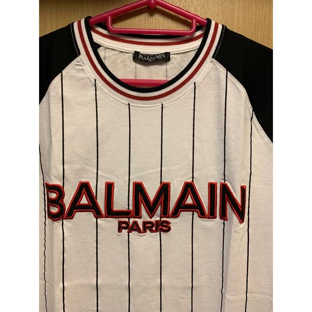 BALMAIN(バルマン)の正規未使用 BALMAIN バルマン ベースボール Tシャツ メンズのトップス(Tシャツ/カットソー(半袖/袖なし))の商品写真