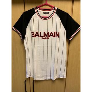 バルマン(BALMAIN)の正規未使用 BALMAIN バルマン ベースボール Tシャツ(Tシャツ/カットソー(半袖/袖なし))