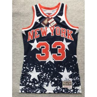 ミッチェルアンドネス(MITCHELL & NESS)の独立記念日限定モデル！ NBA パトリック・ユーイング ニックス ユニフォーム(バスケットボール)