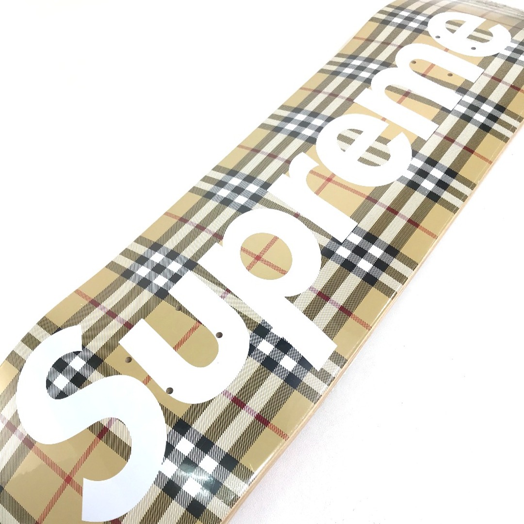 Supreme - シュプリーム Supreme Burberry Skateboard Beige BURBERRY