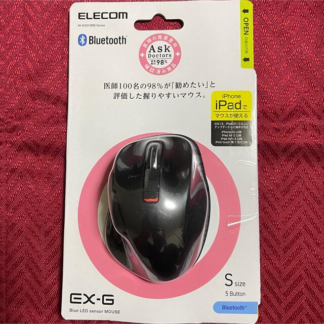 ELECOM(エレコム)のELECOM Bluetooth マウス iPadなどにも使える！ 送料無料 スマホ/家電/カメラのPC/タブレット(PC周辺機器)の商品写真