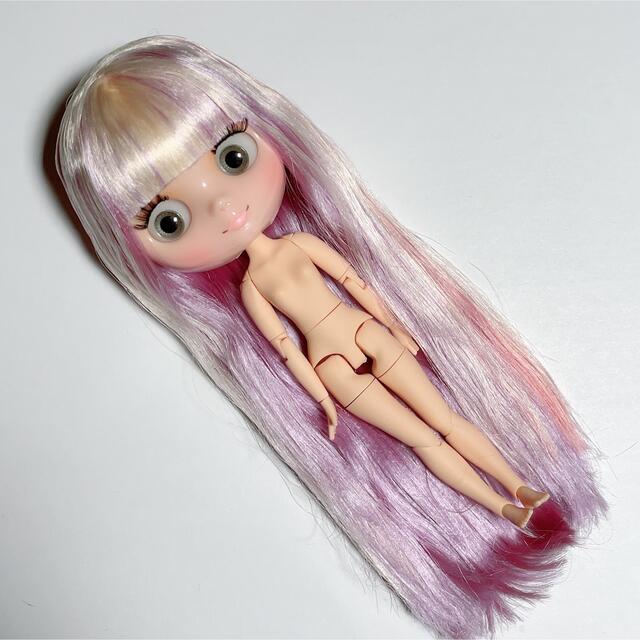 アイシードール ピンクパープルホワイトブロンドミックス