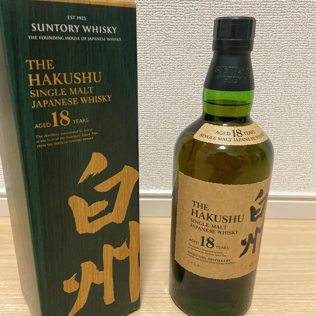 SUNTORY サントリー  ウイスキー 白州 18年  シングルモルト