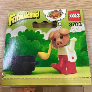 Lego Fabuland 3703　ブタ　レゴ　未開封　豚