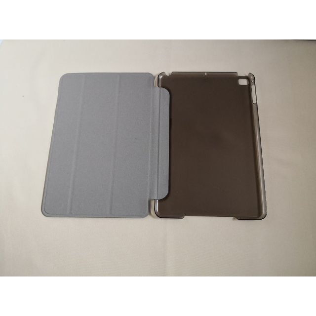 薄型軽量 iPad mini5/mini4 用 ブラック レザー スマートケース スマホ/家電/カメラのスマホアクセサリー(iPadケース)の商品写真