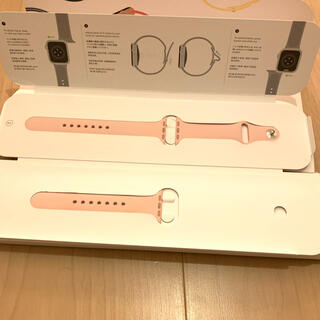 アップルウォッチ(Apple Watch)の【純正】Apple Watch バンド　ピンクサンド(その他)