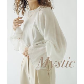 ミスティック(mystic)のミスティック　ボリュームスリーブシャツ(シャツ/ブラウス(長袖/七分))