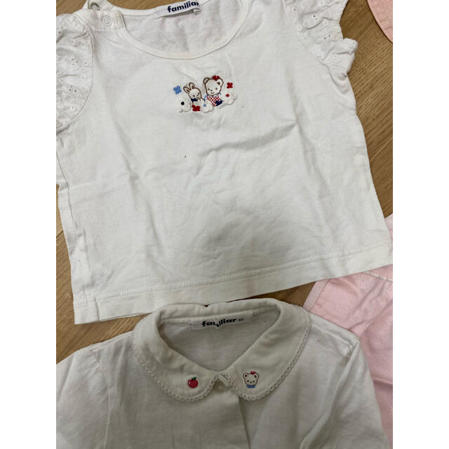 familiar(ファミリア)のファミリアセット キッズ/ベビー/マタニティのベビー服(~85cm)(Ｔシャツ)の商品写真