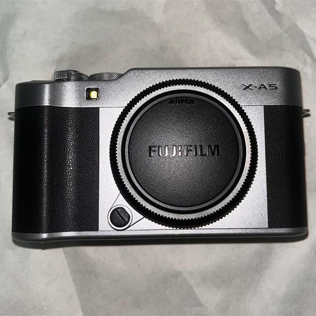 FUJI FILM X−A5 SILVER レンズ ミラーレス - ミラーレス一眼