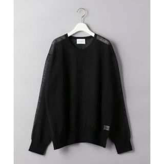 ユナイテッドアローズ(UNITED ARROWS)のUNITED ARROWS シアー クルーネック ニット(カットソー(長袖/七分))