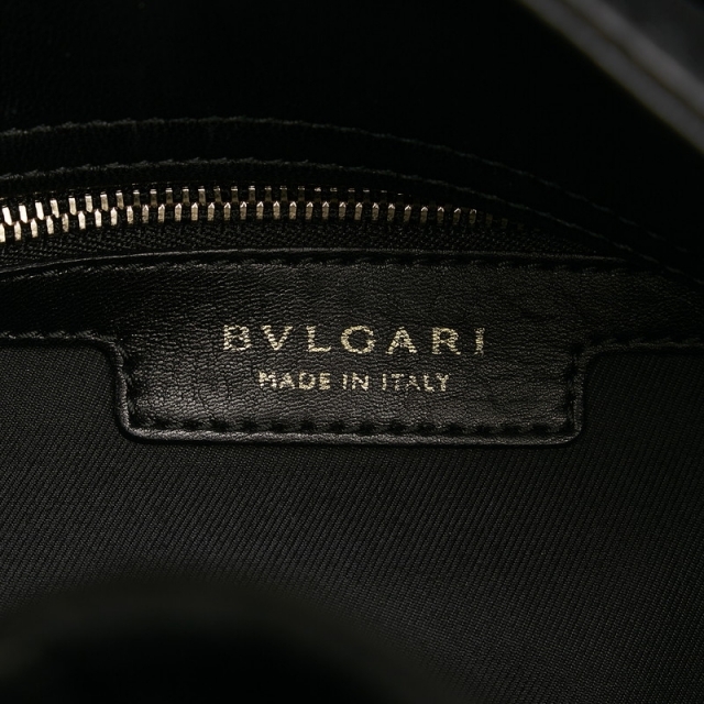 美品 ブルガリ チェーンショルダーバッグ レザー レディース BVLGARI