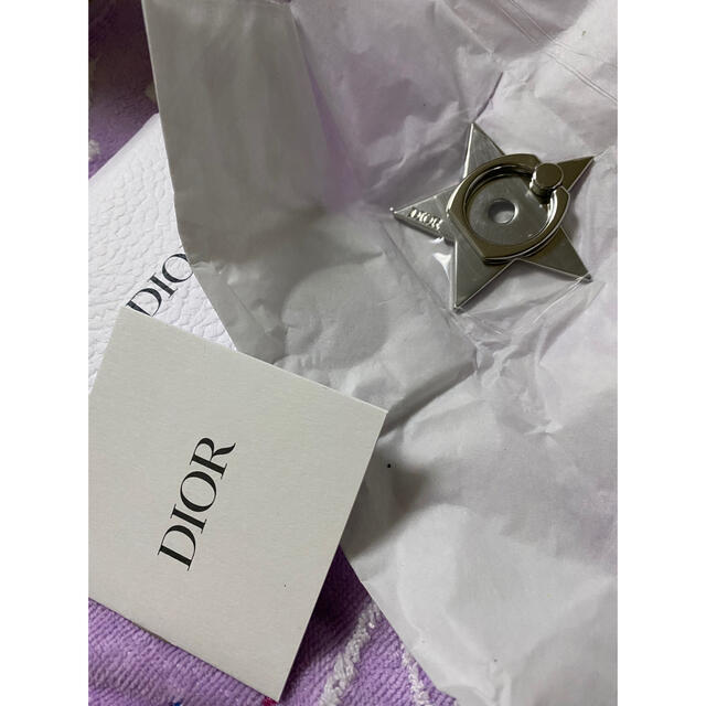 Dior(ディオール)のDIOR ホールドリング スマホ/家電/カメラのスマホアクセサリー(その他)の商品写真