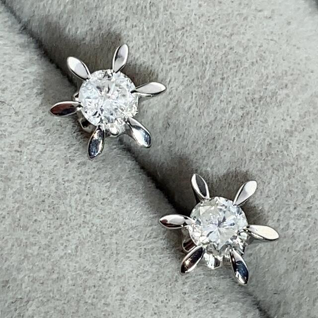 【13-50】ダイヤモンド　ピアス D0.3ct