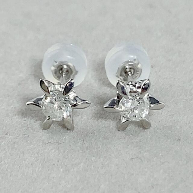 【13-50】ダイヤモンド　ピアス D0.3ct