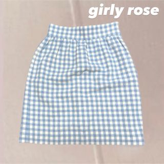 ケイティー(Katie)のgirly rose ガーリーローズ チェック スカート🍼(ひざ丈スカート)