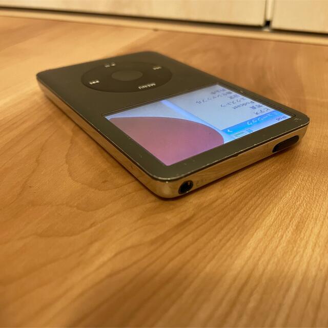 iPod(アイポッド)のApple MB565J iPod Classic 120GB 第6世代 黒 スマホ/家電/カメラのオーディオ機器(ポータブルプレーヤー)の商品写真