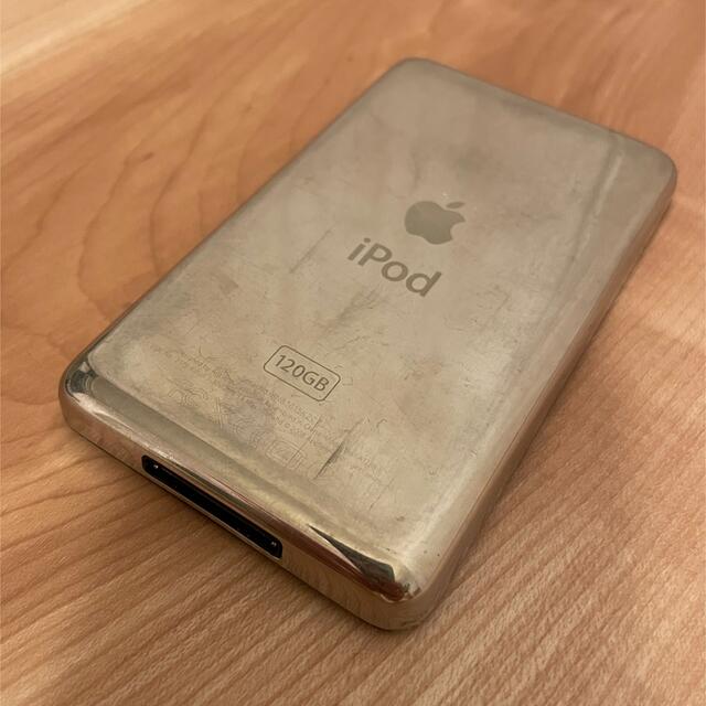iPod(アイポッド)のApple MB565J iPod Classic 120GB 第6世代 黒 スマホ/家電/カメラのオーディオ機器(ポータブルプレーヤー)の商品写真