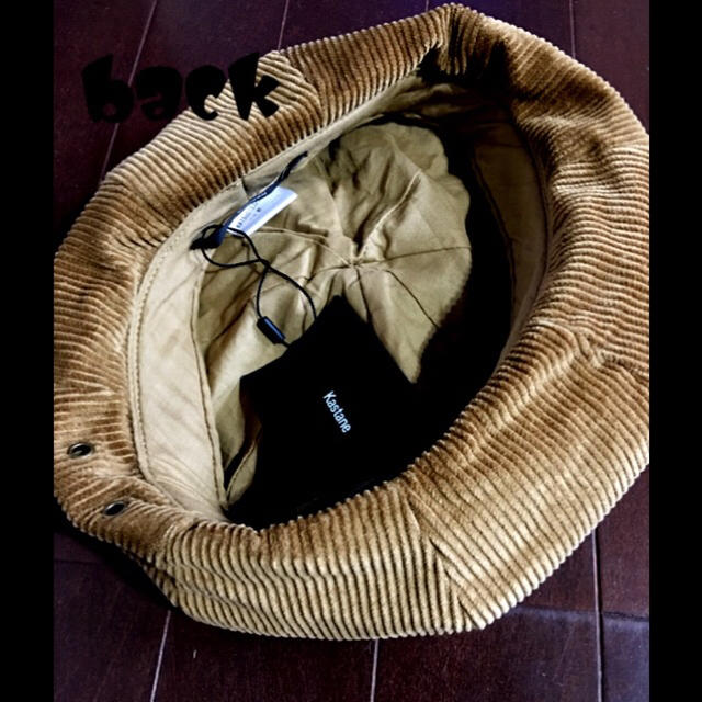 Kastane(カスタネ)のKASTANE★コーデュロイベレー帽★ レディースの帽子(ハンチング/ベレー帽)の商品写真
