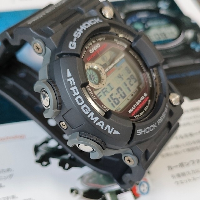 casio g-shock gwf-1000-1jf　frogman ほぼ未使用