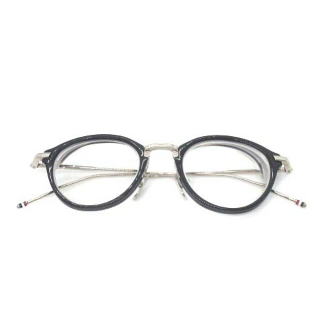 トムブラウン 眼鏡 メガネ 度入り 46□21-150 シルバー色