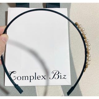 コンプレックスビズ(Complex Biz)のコンプレックスビズ パールカチューシャ(カチューシャ)